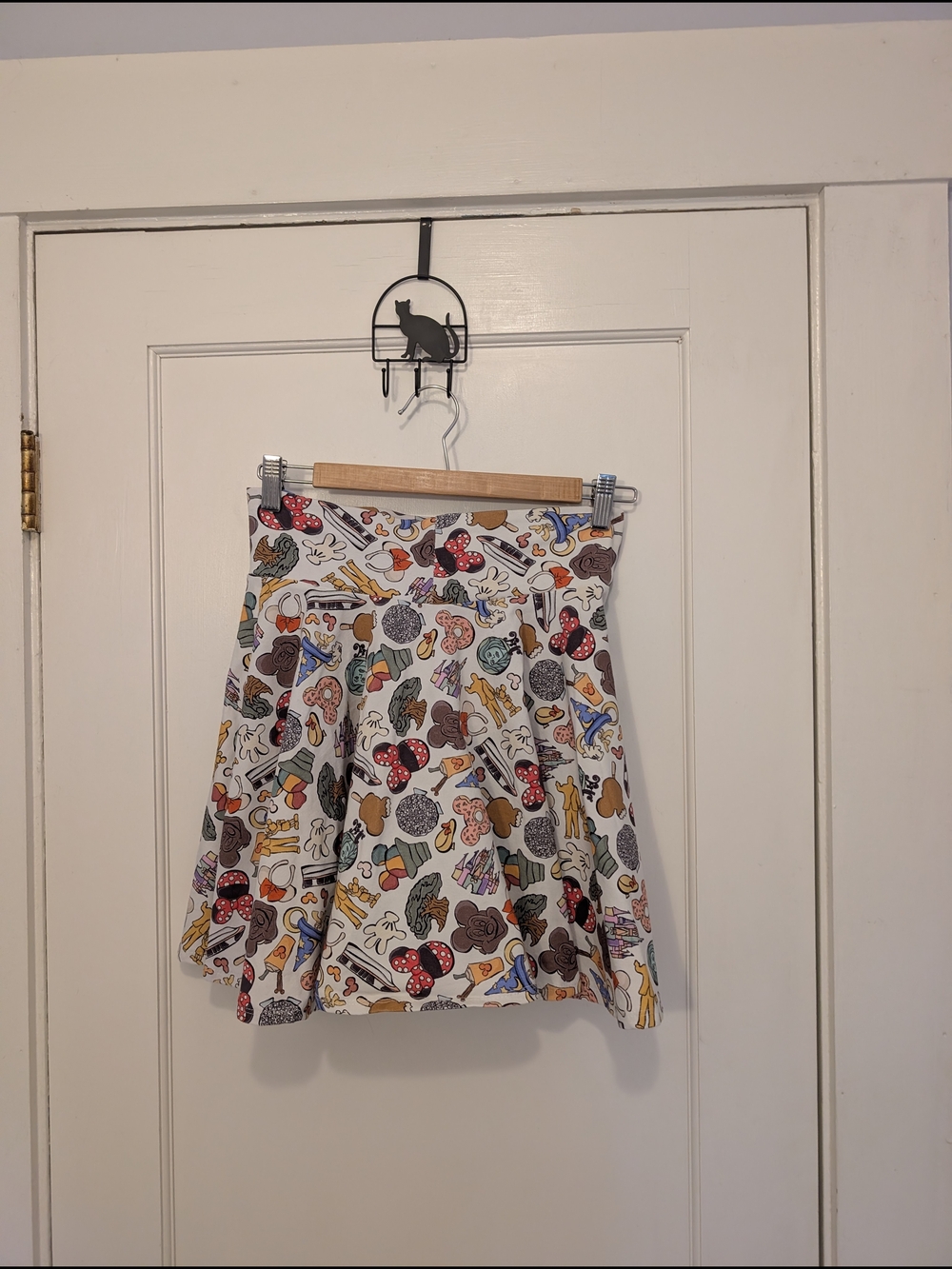Disney Patterned A-Line Skirt